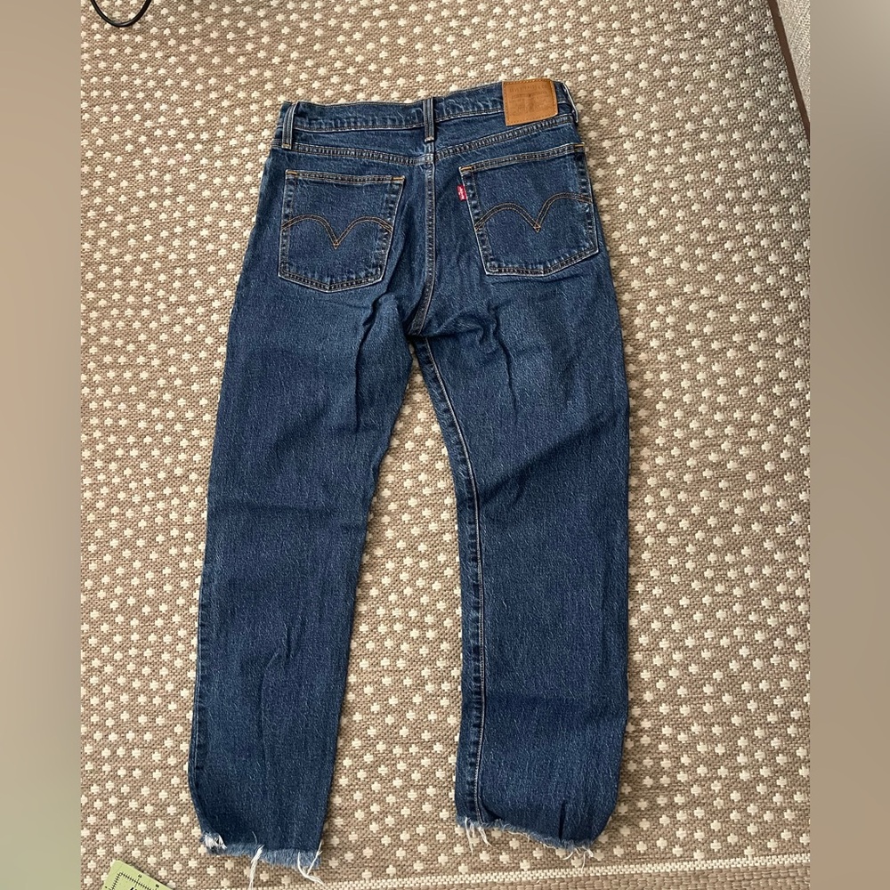 Levi's Women's Dark Blue wedgie Jeans 29